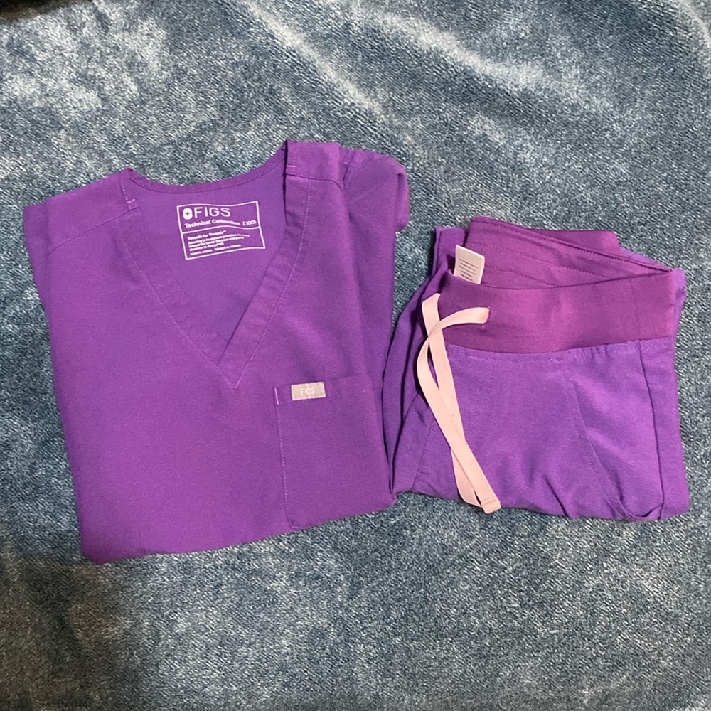 Figs scrub set jogger one pocket